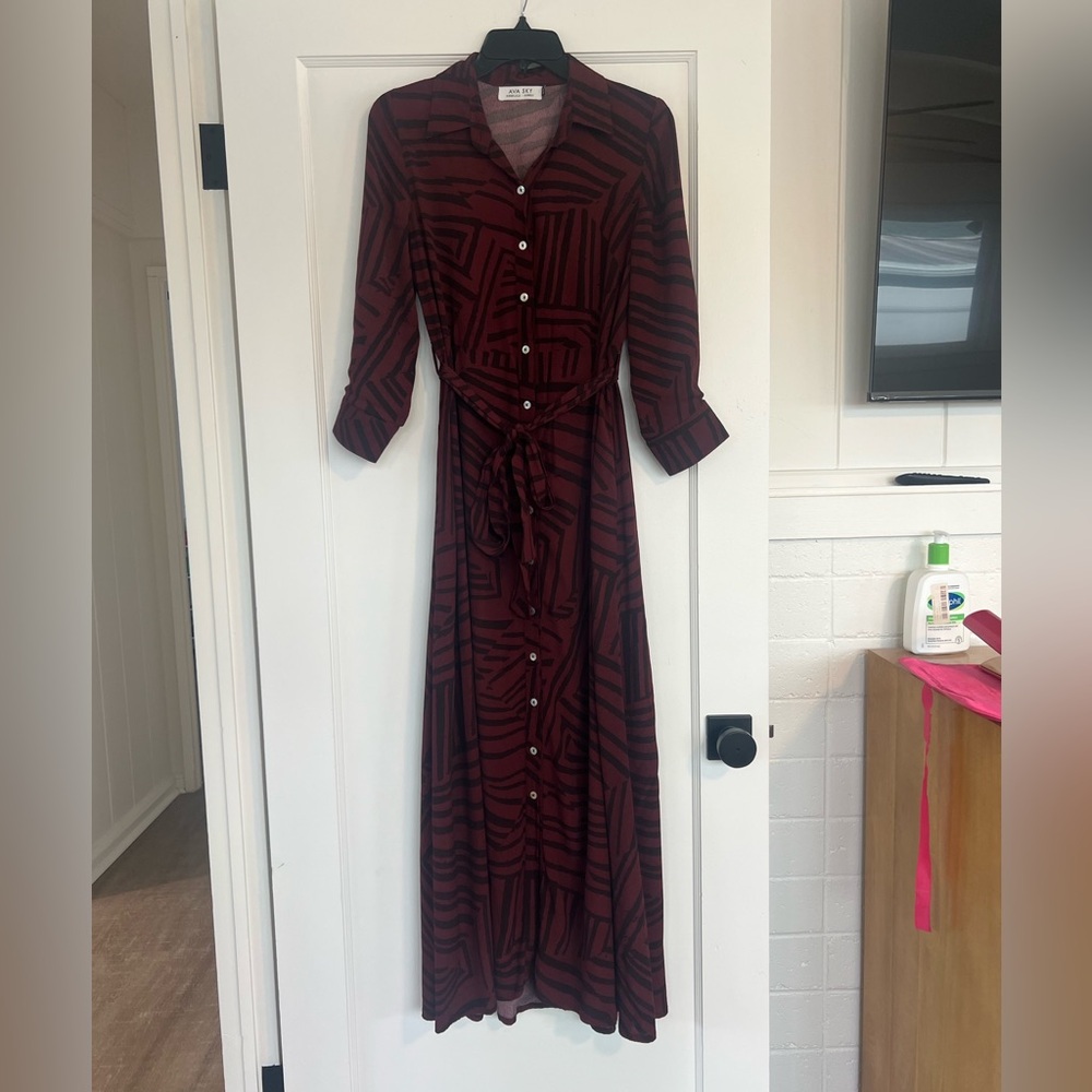 Ava Sky Dress Natalia